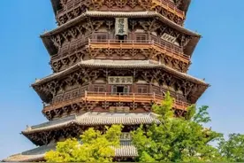 应县木塔金银币发行！塔内第四层造像难得一见图片