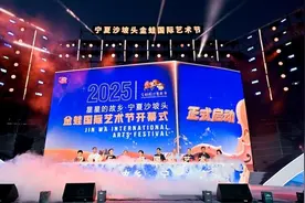 2025星星的故乡·宁夏沙坡头金蛙国际艺术节启幕图片