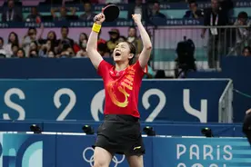 聚焦｜“梦”想成真！陈梦实现奥运连冠比肩邓亚萍、张怡宁图片