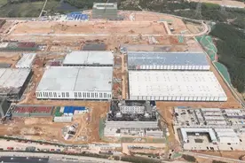 深汕比亚迪汽车工业园四期完成厂房交付图片