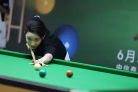 潘晓婷现身世界斯诺克上海大师赛海选赛，这次她又添新身份图片