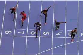 谢震业离晋级还差0.001秒！遗憾无缘百米半决赛图片