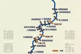 上海这些越江通勤桥隧早晚高峰交通情况如何？图片