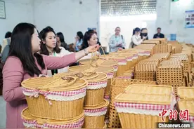 （走进中国乡村） 广西博白：一根草“编”出大产业图片