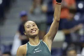 2小时50分的松弛感！QUEEN WEN 晋级美网八强图片