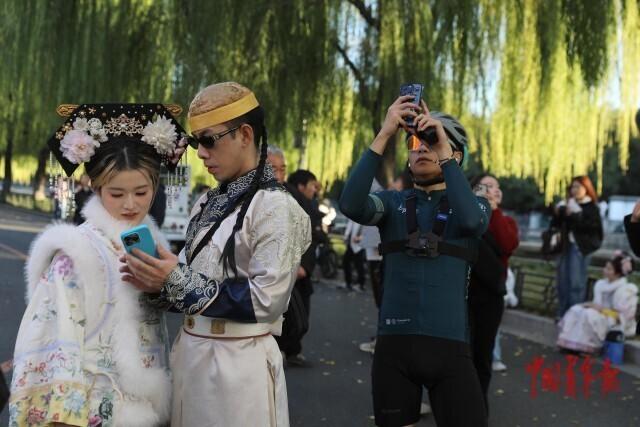 故宫角楼银杏黄