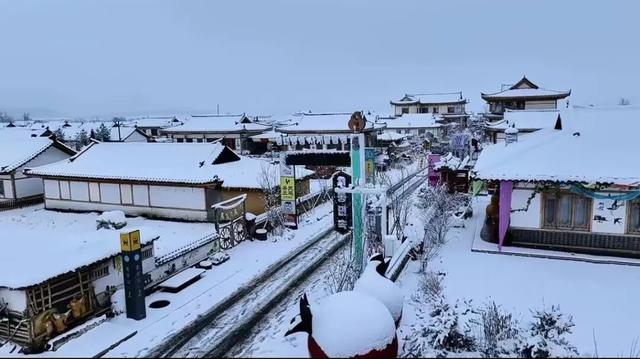 等一场雪，念一座城！敦化冬景如画