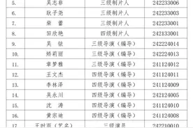 白鹿张晚意等多位演员，获评初、中级职称图片