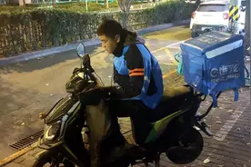 调查|寒潮天气下骑手都在配送什么？“跑腿”中藏着互助故事图片