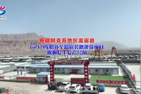 G219线温昭公路建设项目全面复工图片