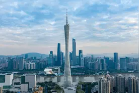 广州去年GDP为31032.5亿元，同比增长2.1%图片