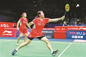 中国女双“凡晨”组合继续挺进图片