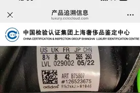 网购的阿迪达斯德训鞋两次鉴定都是假货 赔偿和检测费却没人承担图片