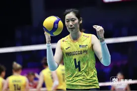 女排世俱杯朱婷所在球队三连胜，小组第一晋级4强图片