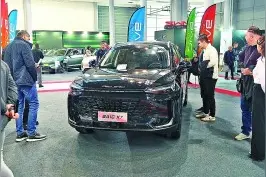 中国新能源车亮相贝尔格莱德国际车展图片