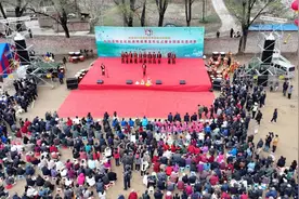 子洲县举办第九届清明文化旅游推荐活动中国清明文化起源地成发布仪式暨全国面花邀请赛图片