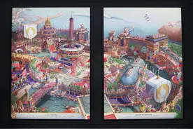 巴黎奥运会｜限量夜巴黎版“塞纳上河图”发布图片