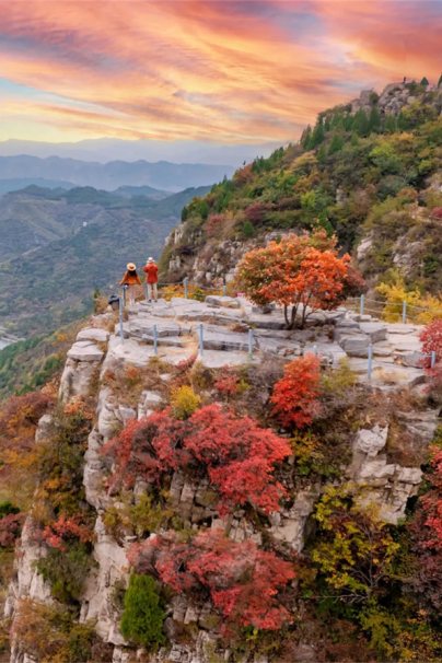 中秋国庆来畅玩山野！潭溪山秋色正在加载中，红叶大片先收藏→