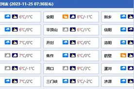 今天河南雨雪范围扩大多地将现雨夹雪或小雪 明夜起风力增强图片