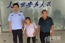 老人独自出门买菜迷路 城阳公安暖心帮助找到家人图片