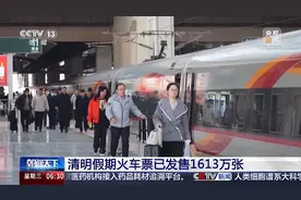 清明假期火车票已发售1613万张 车票紧张乘客可候补购票图片