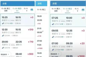 系统异常致出现大量“白菜价”机票，南航：已出票的全部有效图片