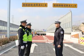 银都路隧道通车在即，闵行交警提醒：隧道以客运为主图片