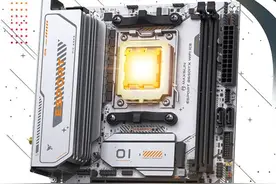 铭瑄推出MS-eSport B650 ITX WIFI ICE主板图片