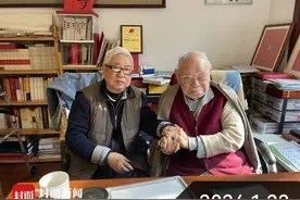 95岁李致追忆马识途：至友不可一日忘……图片