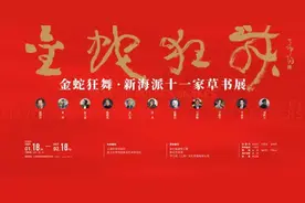 “金蛇狂舞”~这里有个草书展，喜欢的朋友别错过！图片