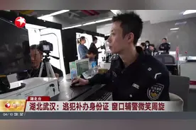湖北武汉：逃犯补办身份证 窗口辅警微笑周旋视频封面