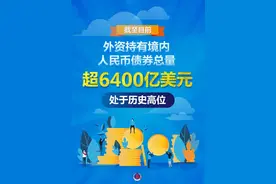 总量超6400亿美元！外资增持人民币债券显信心图片