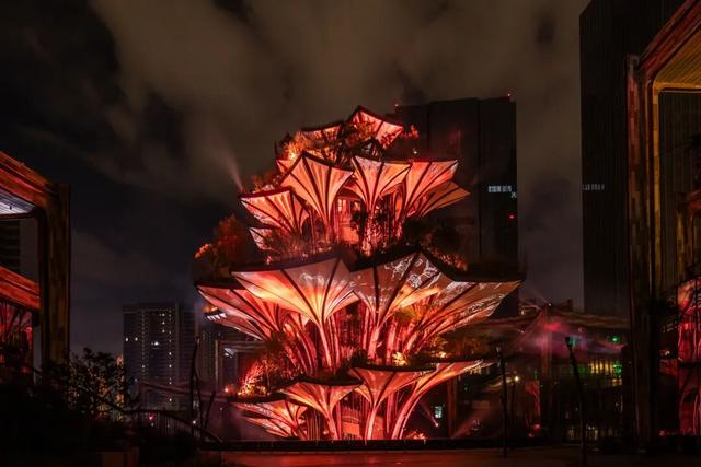 当 “生命之树” 焕新长安，这场光影盛宴藏着西安万象城的周年情书