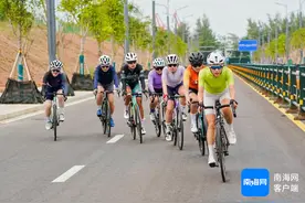 2024中国（海南）环岛旅游公路自行车赛万宁站收官图片