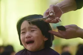 二月二理发，儿时的你哭过吗？图片