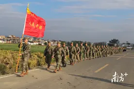 锤炼体能，砥砺意志！乐昌市人武部开展战备拉练图片