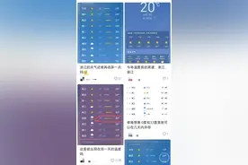 浙江多地下周最高气温接近40℃？当地气象部门：手机预报或不准确图片
