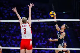 五局苦战不敌波兰队 中国女排无缘世界联赛四强图片
