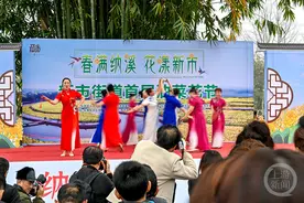 “春满纳溪·花漾新市” 游客共赏春日盛景图片