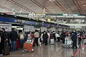 春运开启，首都机场优化服务！3号航站楼国内航班一证通关图片
