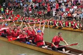 群龙“狂飙”！广州天河深涌杯龙舟赛开赛图片