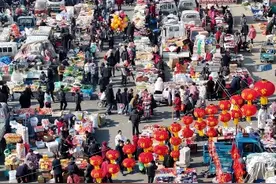 赶年集的新魅力图片