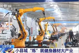 产品远销170多个国家和地区，山东这个县城靠健身器材“炼”出百亿产业图片