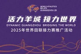 2025年世界田联接力赛倒计时，校园热血预热接力激情图片