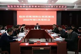 山西省临汾市规划和自然资源局召开2025年第1次党组会议图片