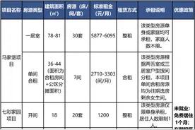 最长免租金3个月！这个区面向毕业生配租保障性住房图片