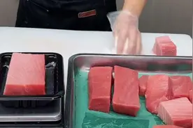 女子在直播间买千元一斤的蓝鳍金枪鱼，业内人士：批发价200元图片