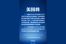 中美90天内暂停实施24%关税图片