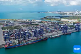 去年海南社会物流总额达13362.76亿元，同比增长15.85%图片