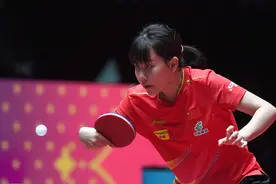 （体育）乒乓球——世界杯女单：陈幸同晋级八强图片